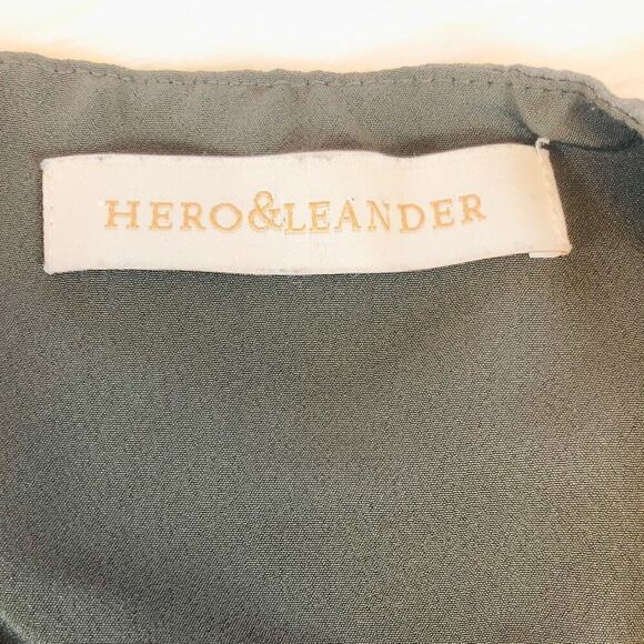 Anthropologie Hero & Leander 100% Silk Mini Dress Geometric Shapes Size S - Picture 3 of 7